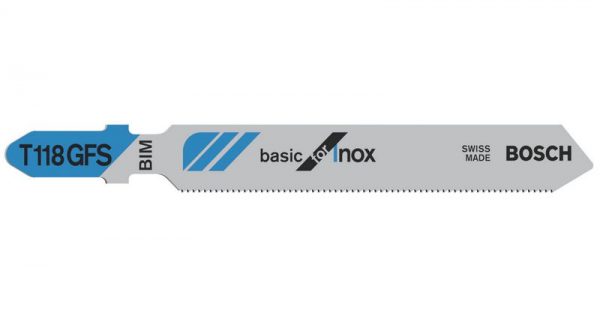 Pílový list do priamočiarych píl T 118 GFS Basic for Inox - 1