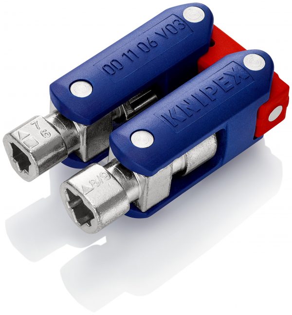 KNIPEX 00 11 06 V03 Kľúč na rozvodnú skriňu „DoubleJoint“ 62 mm (samoobslužná karta/blister) - 1
