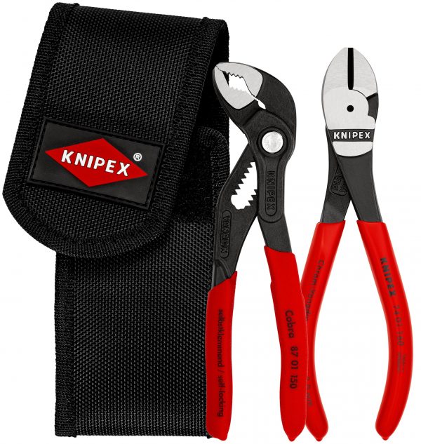 KNIPEX 00 20 72 V02 Sada mini klieští opasková kapsička na náradie 2 diely (samoobslužná karta/blister) - 1
