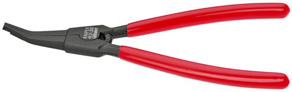 KNIPEX 45 21 200 špeciálne montážne kliešte pre poistné krúžky pre poistné krúžky na hriadeľoch poplastované leštené 200 mm - 1