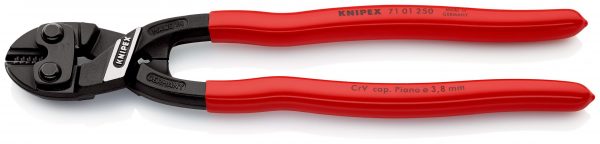 KNIPEX 71 01 250 SB CoBolt® XL Kompaktné pákové kliešte poplastované čierne atramentované 250 mm (samoobslužná karta/blister) - 1