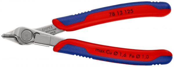 KNIPEX 78 13 125 Electronic Super Knips® s multi-komponentnými úchopmi 125 mm - 1