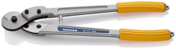 KNIPEX 95 71 445 Nožnice na oceľové lanká a ACSR káble s plastovými úchopovými zónami 445 mm - 1