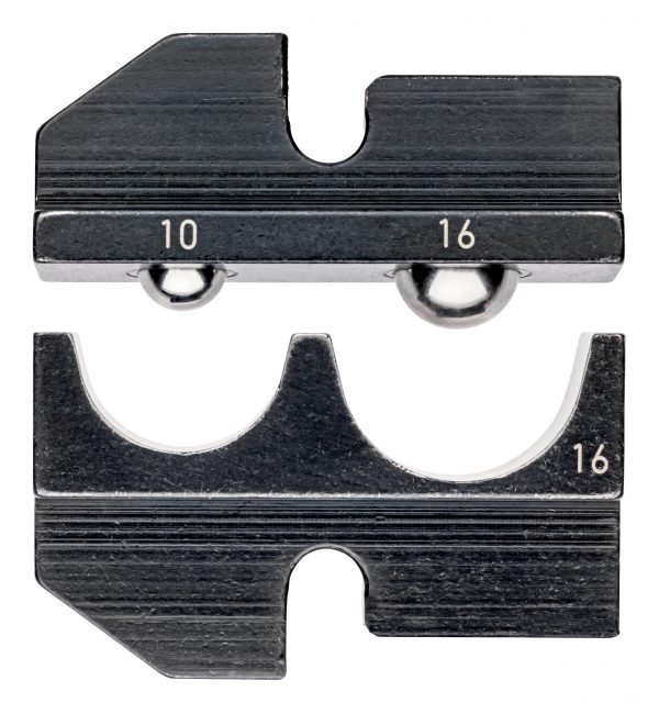 KNIPEX 97 49 16 Lisovacie čeluste pre izolované koncovky a ploché konektory - 1