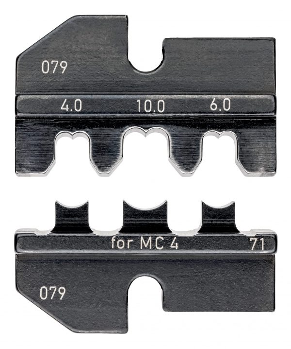 KNIPEX 97 49 71 Lisovacie čeluste pre konektory pre solárne káble MC4 (Multi-Contact) - 1
